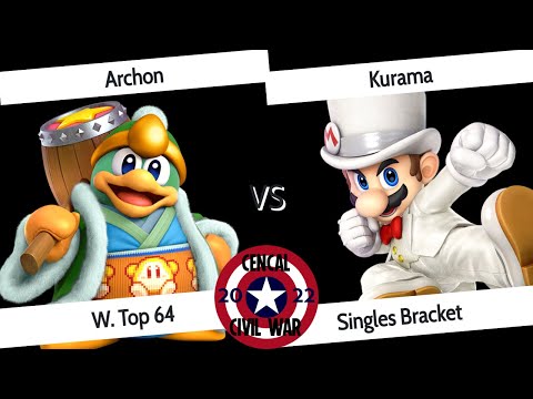 CenCal Civil War 2022 - Winner's Top 64 - Archon (King Dedede) vs Kurama (Mario)