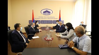 Состоялась встреча Министров иностранных дел Армении и Арцаха