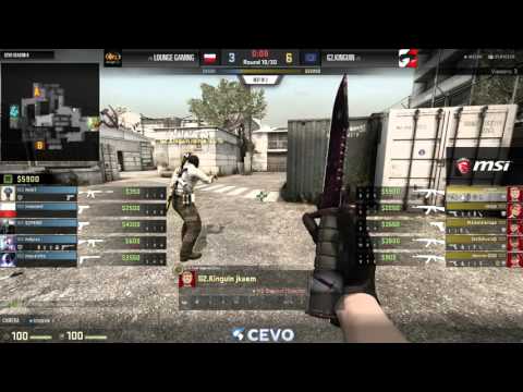 G2.Kinguin vs Lounge Gaming Game 1 (CEVO-P CS:GO Season 8) - Metuz & Launders