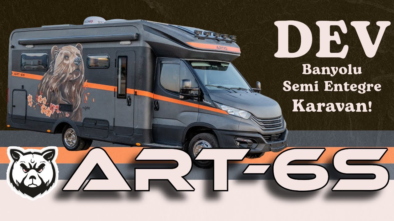 Dev Banyolu Semi Entegre Karavan! Artio ART6S – Lüksün Yeni Tanımı 🚐