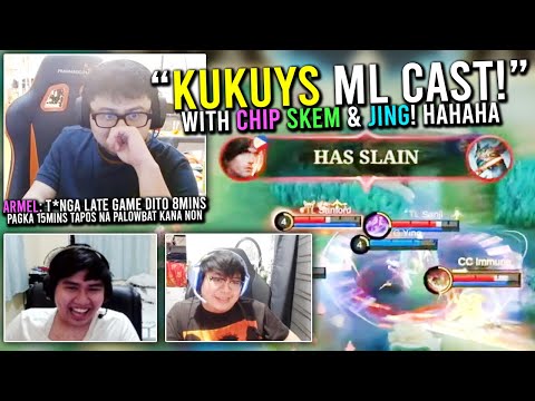 "KUKUYS ML CASTING! WITH CHIP ARMEL, SKEM & JING!"🤣