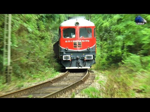 Fluieroasa 60-0657-6 Whistle Loko & Marfar TFG Rock Train in Muntii Apuseni Mountains - 20 June 2018