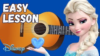Easy Disney Songs On Guitar (Let It Go)