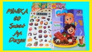 Minika Go Şubat Ayı Dergisi, Çocuk Dergisi, Eğitici Çocuk Videoları İzle, Dergi 