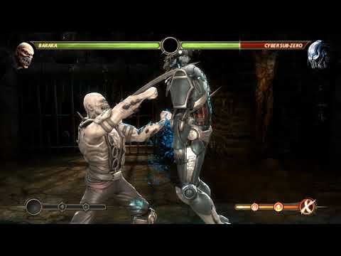 MK9 Baraka 100 hit xray combo