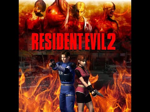 Resident Evil 2 1998: Прохождение на русском. На Сложном "Леон" сценарий Б (Стрим) Часть 2