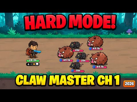 Claw Master Roguelike Enchanted Forest Hard Mode 2026