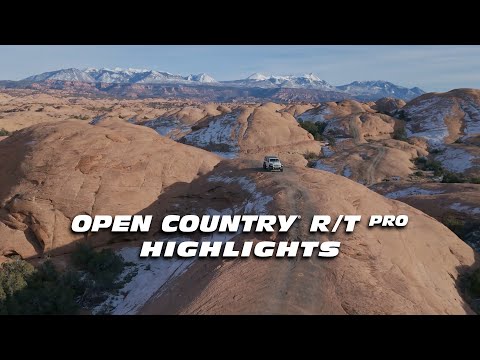 Open Country R/T Pro Highlights