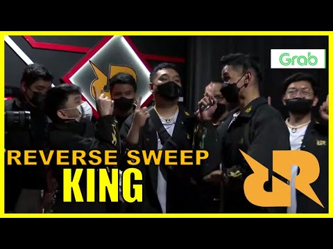 RRQ Hoshi Reverse Sweeps EVOS Legends