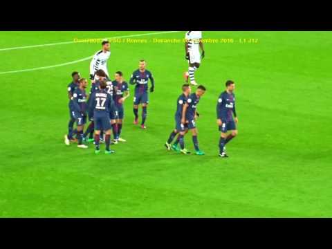 PSG / Rennes 06.11.2016 : 4-0 (L1 J12) 6/6 : Les buts du PSG... ou presque