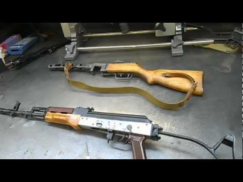Full auto Polish Tantal WZ-88  (AK74) Disassembly