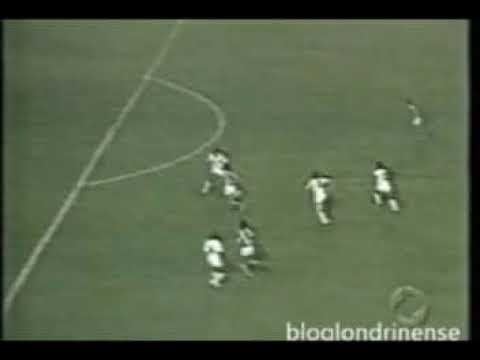 Santos 1 x 2 Londrina Copa Brasil 1977