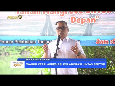 PERINGATI MAY DAY 2025, POLDA KEPRI TANAM 1000 MANGROVE