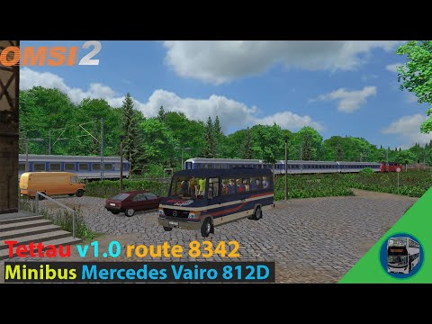 Thumbnail for Omsi 2: Old Minibus - Mercedes Benz Vairo 812D | Tettau Germany route 8342