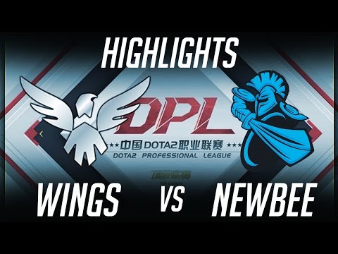 Wings vs NewBee DPL 2017 Highlights Dota 2 by Time 2 Dota #dota2