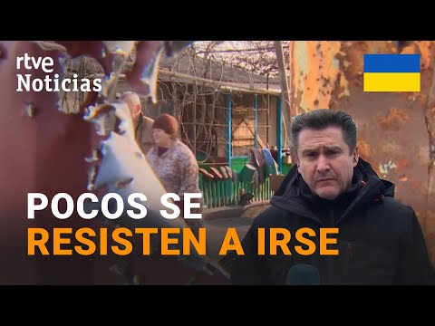 GUERRA UCRANIA: Así es la VIDA BAJO TIERRA en un PUEBLO a 6 KILÓMETROS del FRENTE | RTVE Noticias