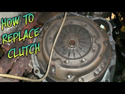 HOW TO REPLACE 240SX CLUTCH