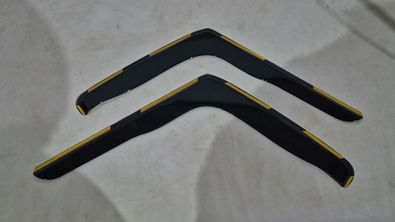 Вставные ветровики Niken Luxury (2 шт) Video 1