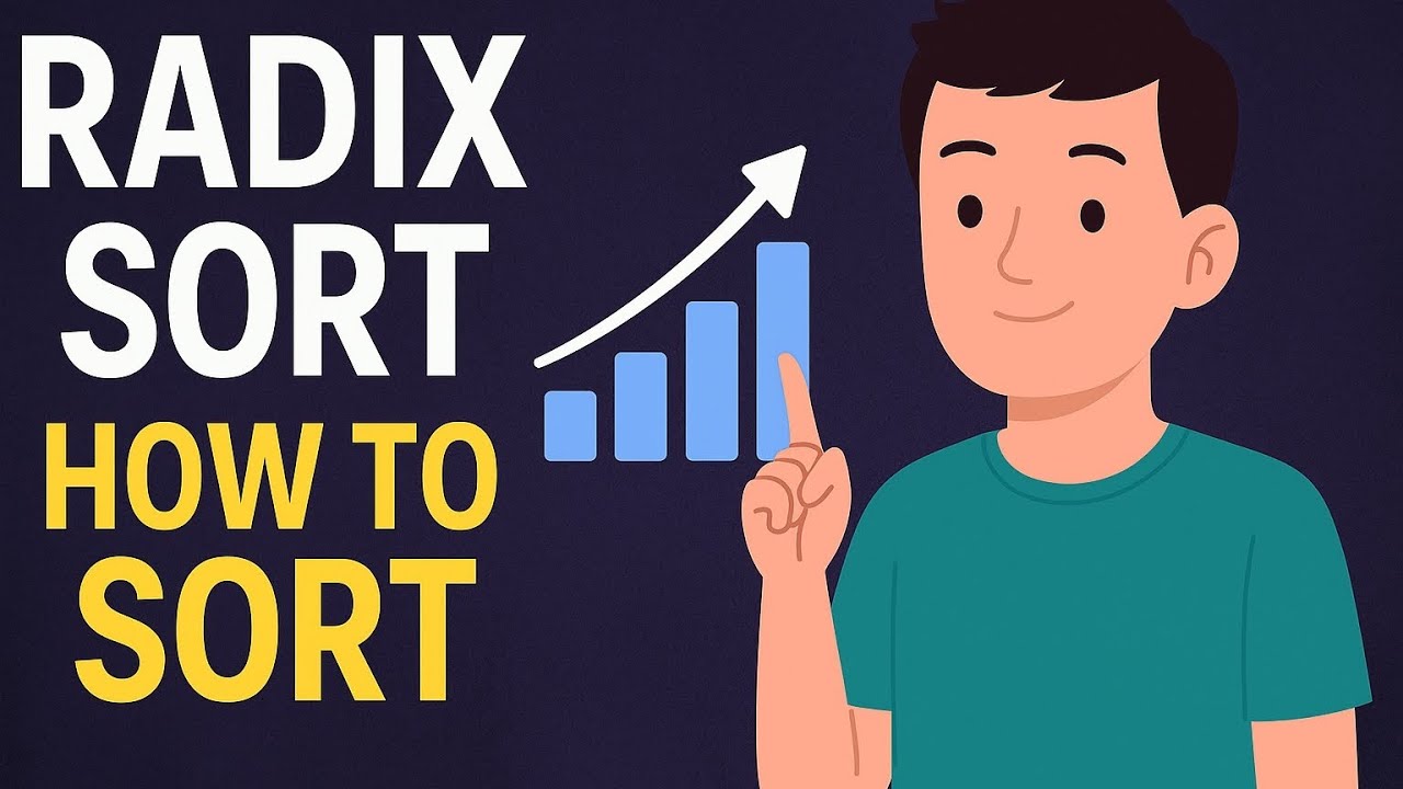 Radix Sort Explained Easily | Step-by-Step Java Tutorial for Beginners