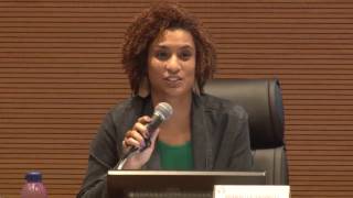 Violência contra a mulher em debate na ENSP - Marielle Franco