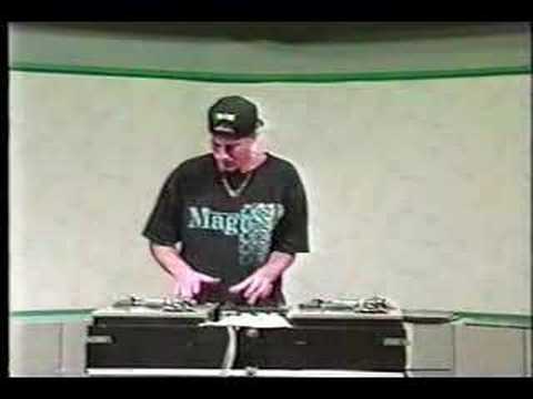 DJ Kos live on a tv show in 1992
