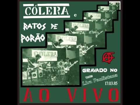 Cólera x Ratos de Porão - Ao Vivo no Lira Paulistana LP - Full Album ( NADA012 )