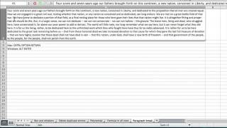 How to Add Paragraph Breaks in Cells in Excel for OS X : Using MS Excel