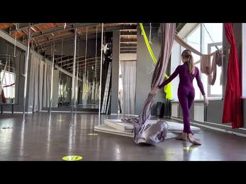 Луиза Назарова Aerial Silk Elite juniors