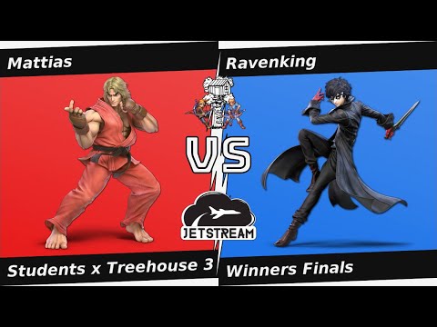 Students x Treehouse 3 Winners Finals - Mattias (Ken) Vs. Ravenking (Joker) Smash Ultimate - SSBU