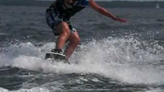 preview picture of video 'Corentin wake board'