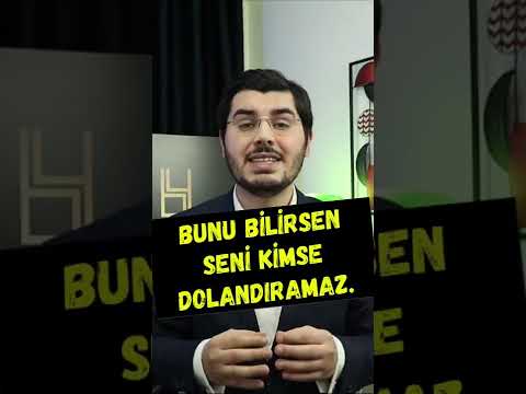 Dolandırıcıların Korktuğu Bilgi! Sevdiklerimize Gönderelim.