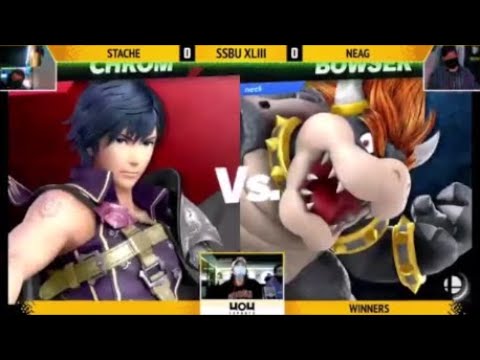 4o4 Ultimate Weekly XLIII - Stache (Chrom) vs Neag77 (Bowser) - Winners Round 3