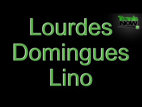 How To Pronounce Lourdes Domingues Lino