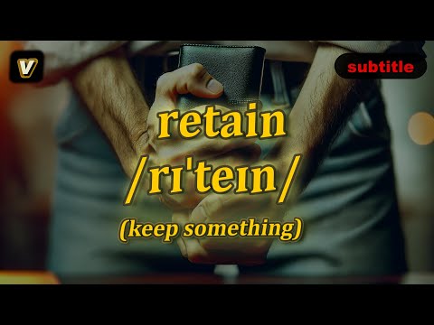 [v] Retain meaning (keep something) with 5 examples