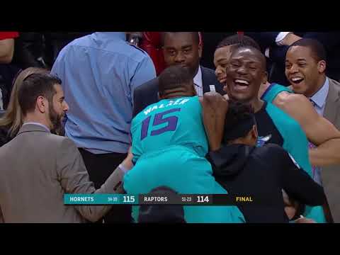 Jeremy Lamb UNBELIEVABLE GAME WINNER, SHOCKS THE WORLD   Hornets vs Raptors   March 24, 2019