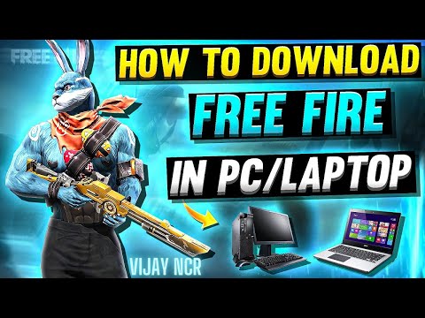 How to Download Free Fire in PC OR LAPTOPS🥰 | How To Play Free Fire in PC