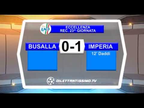 BUSALLA-IMPERIA 0-1, Eccellenza stagione 2017/2018.
