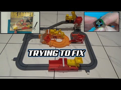 Trying to FIX a 1977 BIG LOADER CONSTRUCTION TOY SET