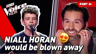 The best NIALL HORAN performances on The Voice Kids! 😍 | Top 6