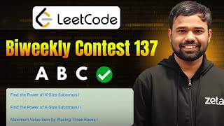 Download the video "A, B, C | Leetcode Biweekly Contest 137 Editorials | Maximum Value Sum by Placing Three Rooks"