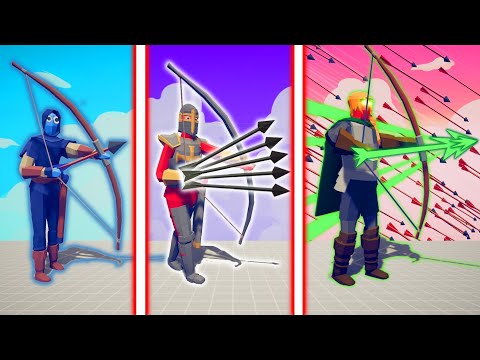 EVOLUTION OF LEGENDARY ARCHER | TABS - Totally Accurate Battle Simulator