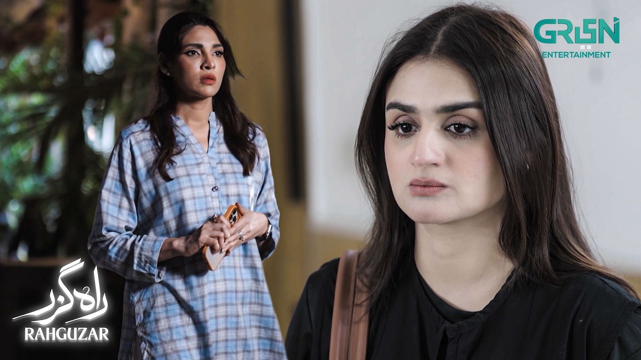 Waqar Mera Peecha Nahi Chhor Raha | Hira Mani - Mohib Mirza - Mariam Kiani | Rahguzar | Green TV