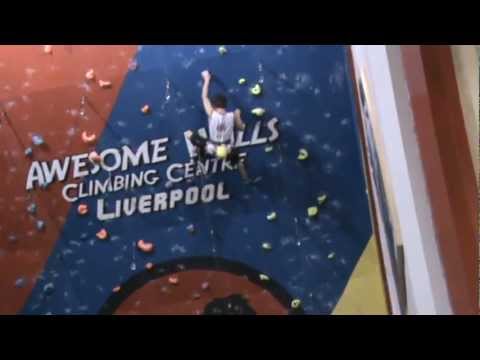 Alex Waterhouse Climbing at the Youth Open 2012