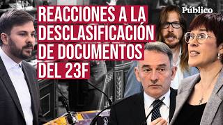 El mensaje de la izquierda a Sánchez: "La desclasificación de documentos del 23F no es por trozos"
