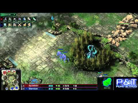 (HD735) Sjow vs Stardust - TvP - Heart of the Swarm [FR]