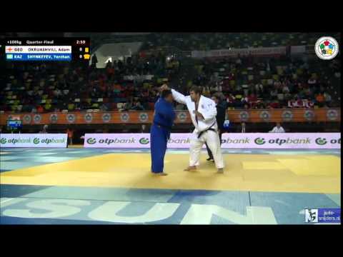 Judo 2014 Grand Prix Samsun: Okruashvili (GEO) - Shynkeyev (KAZ) [100kg] QF