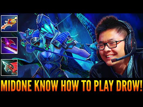👉 MIDONE Know How To Destroy Enemies With Drow Ranger - Dota 2 Highlights