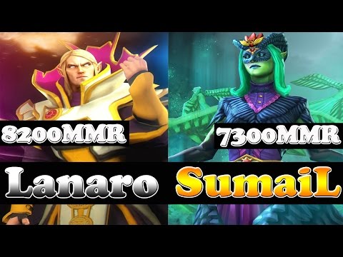 Dota 2 - Lanaro Plays Invoker VS SumaiL Death Prophet - Ranked Match Gameplay