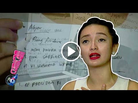 Zaskia: "Saya Minta Maaf Kepada Presiden RI" - Cumicam 24 Maret 2016