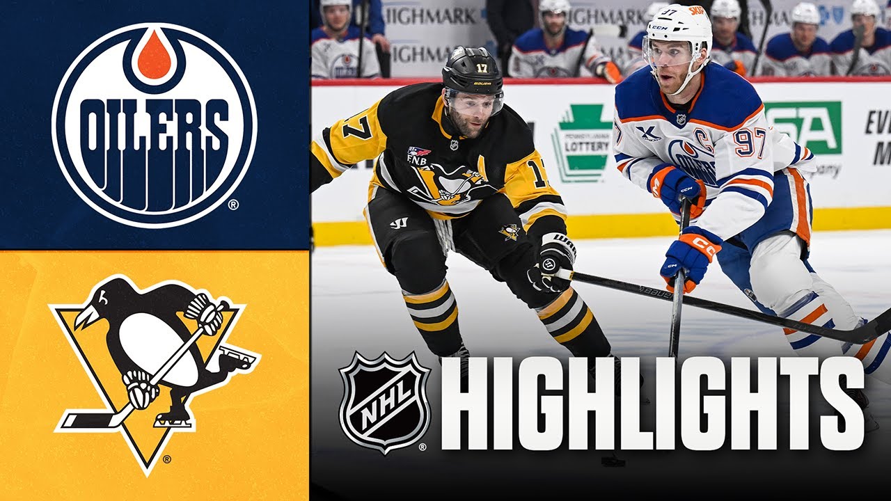Oilers vs. Penguins | NHL Highlights | December 16, 2025